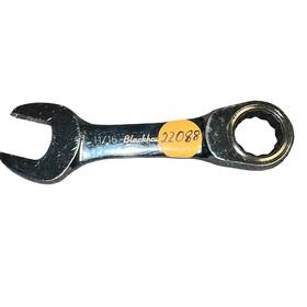 Bw-2220r Blackhawk Combo Stubby Reversible Ratcheting Wrench - Bw 11/16