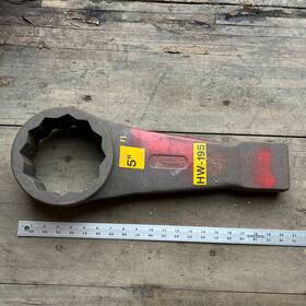Dx-1160 Blue Point By Snap-on 5 Inch Flat Striker Wrench Striking Slugging - C