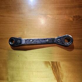Mw-310 Blue Point Mw 310 Double-ended Ratchet Wrench 9mm And 10mm