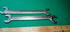 T2422 Bluepoint T2224 Matched Pair Of Blue Point Tappet Wrenches 3/4 Inch And 11/16 Thin 8 Long