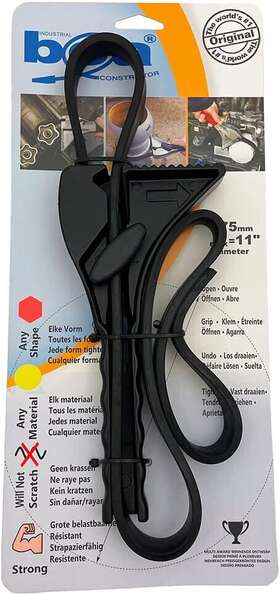 Bo13010 Boa 652628243897 Constrictor Strap Wrench With 12 Inch Body And 39 Black Powder F