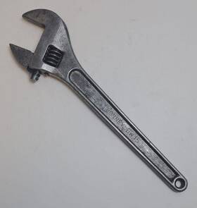 Bw15 Bonney Adjustable Wrench 15 Inch Opens To 1-7/8 Millwright Mechanic Machinist