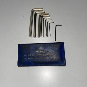 Ss-407 Bristol Vintage Bristols Spline Key Kit For Socket Screws Usa