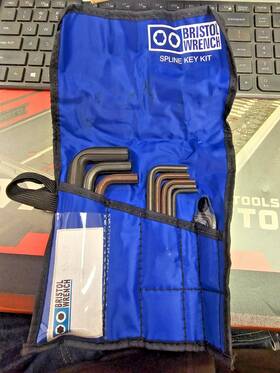 Ss-513 Bristol Spline Wrench L-key 13 Piece Set New