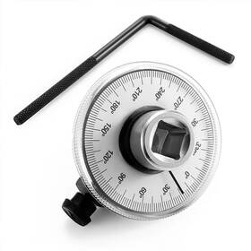 Bubucam 768622853366 1/2 Inch Torque Wrench Angle Gauge Tool 360 Adjustable Drive