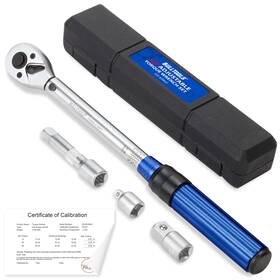 Tw07-001 Bulltools 3/8-inch Drive Click Torque Wrench Dual-direction 72-tooth Set