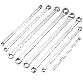 Wq005 Bulltools Extra Long Double Box End Wrench Set Chrome Vanadium Steel Aviation Wrenches