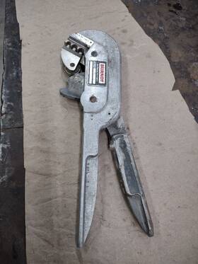 Mr4c-0 Burndy Vintage Ratcheting Crimping Tool
