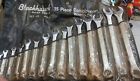 Bw-15 Blackhawk Piece Sae Combination Wrench Set Made In Usa