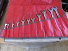 11pc.snap C-116b Snap On Used Open End Off Set Wrench