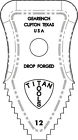 F-c12p C121 Gearench Jaws Chain Tongs Code 716352552073