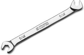 Cp11933 Capri Tools 1/4 Inch Angle Open End Wrench 30 And 60 Silver