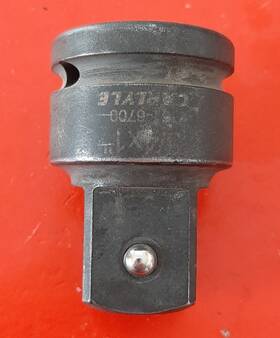 61-6700 Carlyle Socket Ratchet Adapter 3/4 Inch Drive Female X 1 Male