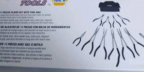Psp11 Carlyle 11pc. Plier Set With Tool Bag