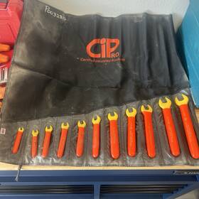 10302 Cipro Certified Insulated Products 1000v 11 Pc Combination Wrench Set 1999