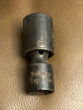 Up-2218 Cornwell 3/8 Inch Drive 9/16 Impact Swivel Socket