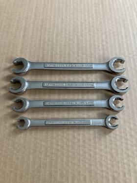 Vv44175 Craftsman Va44170 Metric Flare Nut Wrench Lot Of 4 Vv44178 Vv44177 Vv44170