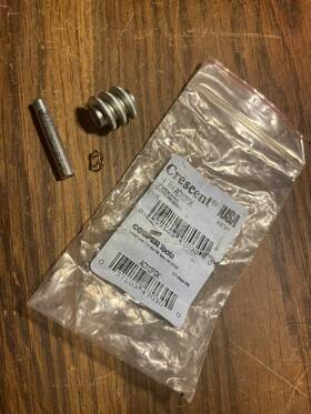 Ac112psk Crescent New Replacement 12 Inch Wrench Pin Spring Knurls Adj Usa Parts