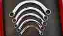 Cx605 Snap-on Snap On Half Moon Box Wrench Set Sae Brand New