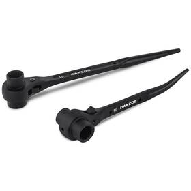 Dk-srw-001 Dakcos 2pcs Scaffold Ratchet Wrench Set 3/4 Inch 7/8 Or 19mm 22mm Spud P