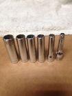 Tmxk2 Deep 4 Chrome 6pt 1 Snap 6pc " Dr Wrench Set Socket