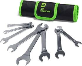 Hu-xi-201 Der Erwachte Super-thin Open End Wrench Set Metric 8-piece Including 6 7 8 9