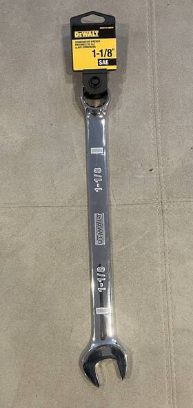 Dwmt75188 Dewalt 1-1/8 Inch Combination Wrench - Nwt