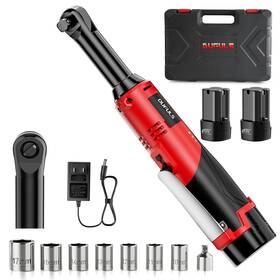Dufu001 Dufuls 3/8 Inch 18v Extended Cordless Ratchet Wrench 550rpm 40 Ft-lbs 4 ... Fast Ship