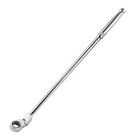 144-p Duratech 931213201684 Extra Long Flex Head Ratchet Wrench Double-stacked Pawls Cr