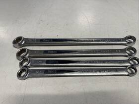 62114 Easco Vintage Double Box Wrench Set. Sae 12 Point. Ex. Cond. Usa 1/2-13/16