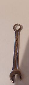 66024 Easco Tools 11/32inch X 3/8 Midget Combo Wrench Chrome Made In The Usa