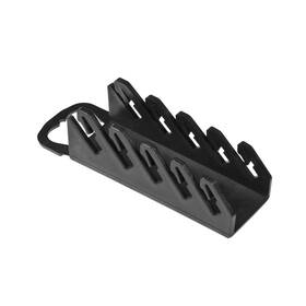 Ernst Manufacturing 789455050715 - 5071-black Gripper Stubby Wrench Organizer 5 Tool Black
