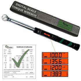 Ec2100 Etork Digital Precision Torque Wrench - 3/8 Drive 10-100 Ft-lb Click-style 3/8-inch