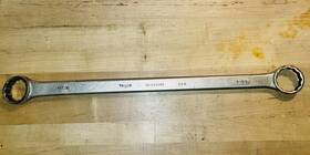 7040b Fairmount Usa 1 7/16 Inch X 1/2 Chrome Finish Box End Wrench Tool