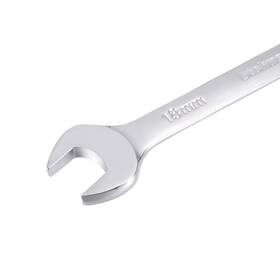 Fixinairp 619668360076 12-poin Silver Tone Wrench Metric 18mm Combination Box Open End