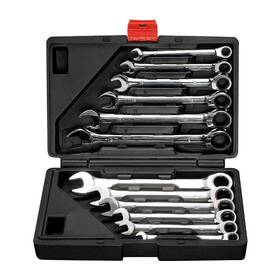 12pc.ratcheting Flzosper 12pc-a-a Wrench Set 8-19mm Metric Cr-v Quick Access Spann
