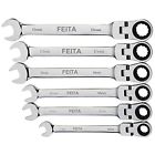 Ftwrench813 Wratchet Wrench Combination Wrenches Set Ratcheting Spanner Pieces