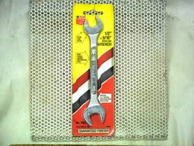 1463 Fuller Tool Co. Nos Japan Sae 9/16 X 1/2 Inch Open End Wrench Chrome Drop Forged