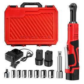 Frw101-032 Fullyea Electric Ratchet Wrench Set 40 Ft-lbs 550 Rpm 16.8v Cordless