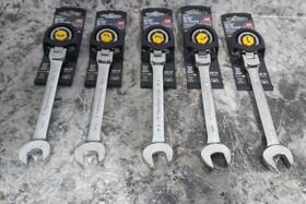 2193027 Gearwrench 5 Pk 9/16 In Size 180 Flex-head Combination Wrench Aw