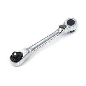 Zy1123856 Geesatis 1/4 Inch Mini Double Headed Ratchet Wrench 72 Tooth Drive Socket And