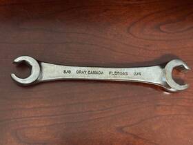 Wrench-open-ended-3 Gray Canada Fl2024s Wrench-open-ended-3/4 Inch -5/8 Quality