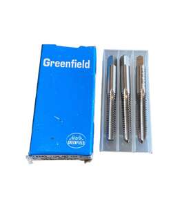 14095 Greenfield 0146 3pc Tap Set 5/16 Inch -18 Nc H3 #14095 - Made In The Usa