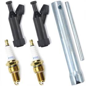 Ls-gt0003-2 Grepspud 2pcs F7tc Spark Plugs Boot Caps Wrench
