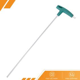 Gryfton 686130891338 4mm Extra Long Arm T Handle Hex Key Wrench Chrome Finish