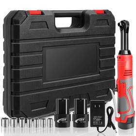 132266-522 Gyzj Cordless Electric Ratchet Wrench 3/8 Inch 18v Wrenches Set 45