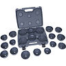 H.d. End Cap Wrench Set 21 Pcs 61460 Lisle 083045614609 Metal