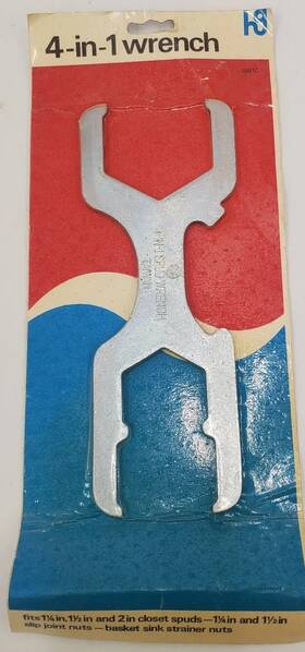 2861c Hancock Gross Nos Vintage 4-in-1 Spud Wrench
