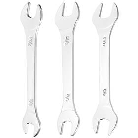 Htf240613hh000352 Harfington 3pcs Thin Open End Wrenches Sae 3/8x7/16 1/2x9/16 Chrome