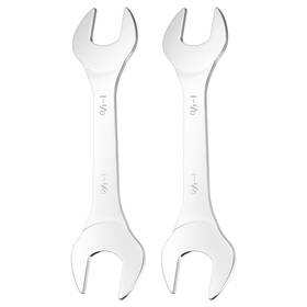 Htf240613hh000366 Harfington 2pcs Thin Open End Wrenches Sae 1 1/8x1 1/4 Inches Chrome